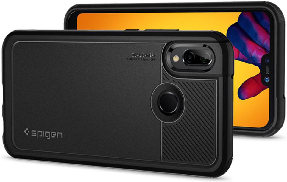 Spigen Marked Amor Case Huawei P20 Lite Zwart afbeelding 6