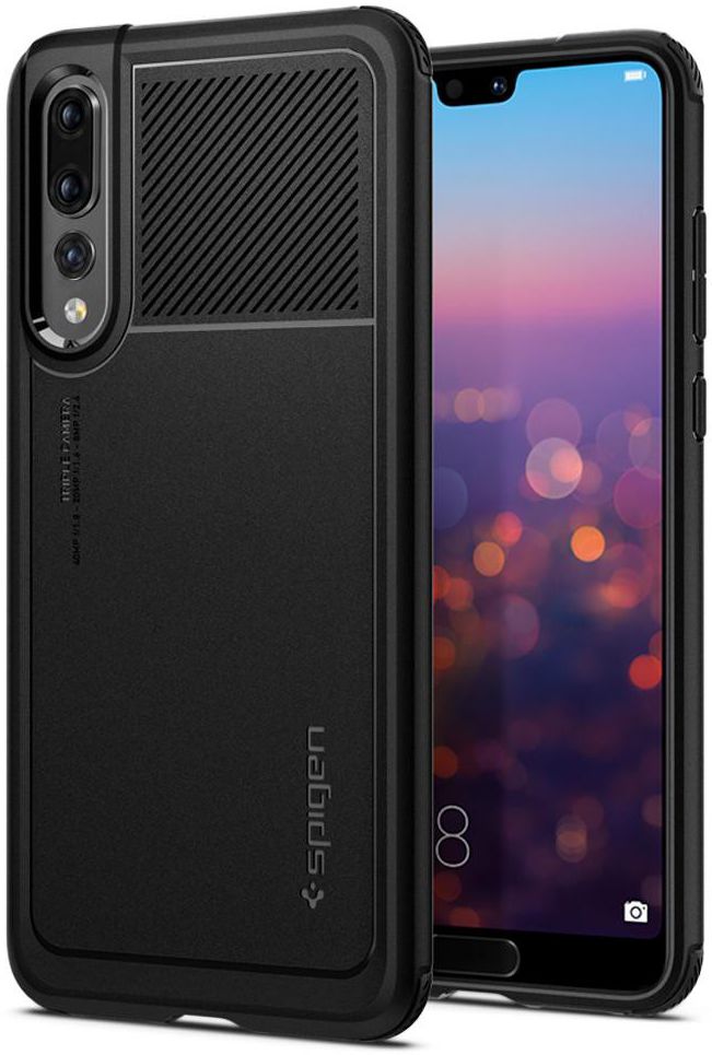 Spigen Marked Amor Case Huawei P20 Pro Zwart afbeelding 1