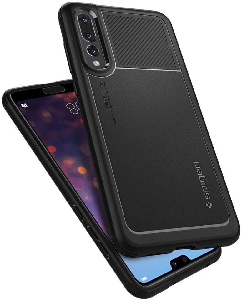 Spigen Marked Amor Case Huawei P20 Pro Zwart afbeelding 2