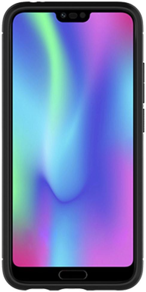 Spigen Rugged Armor Hoesje Honor 10 Zwart afbeelding 4