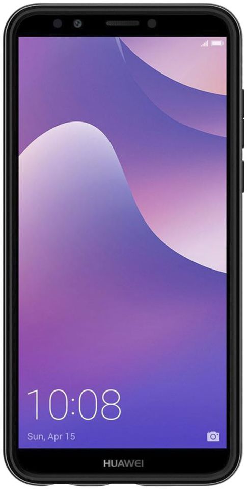 Spigen Rugged Armor Hoesje Huawei Y7 (2018) Black afbeelding 5