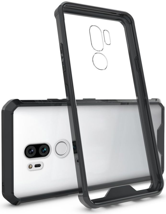 LG G7 Hoesje Armor Backcover Zwart afbeelding 1