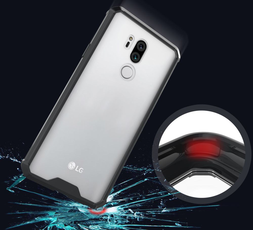 LG G7 Hoesje Armor Backcover Zwart afbeelding 11