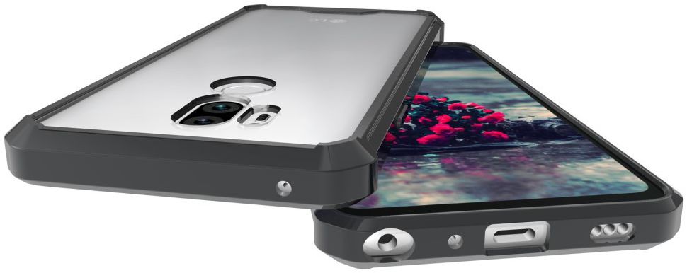 LG G7 Hoesje Armor Backcover Zwart afbeelding 3