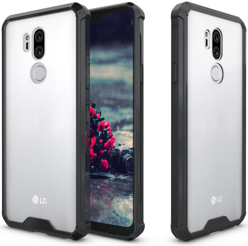 LG G7 Hoesje Armor Backcover Zwart afbeelding 5