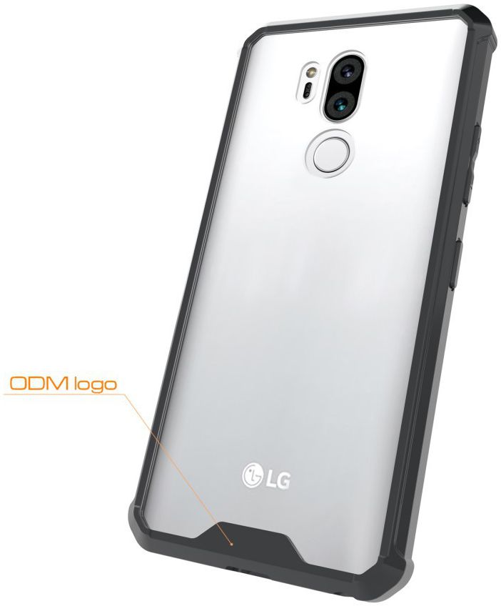 LG G7 Hoesje Armor Backcover Zwart afbeelding 6