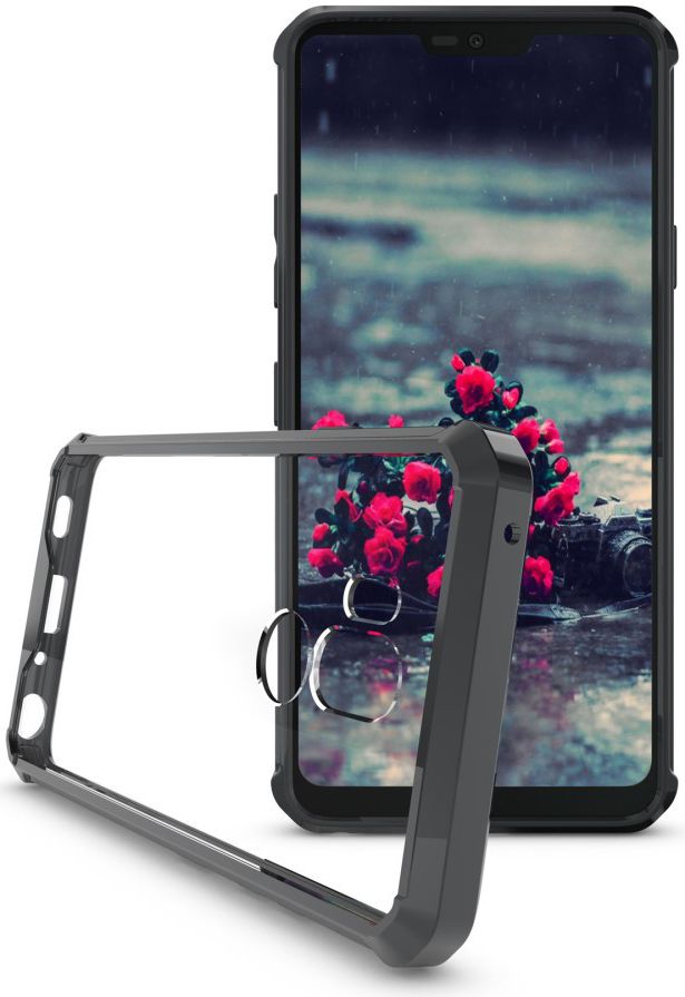 LG G7 Hoesje Armor Backcover Zwart afbeelding 8