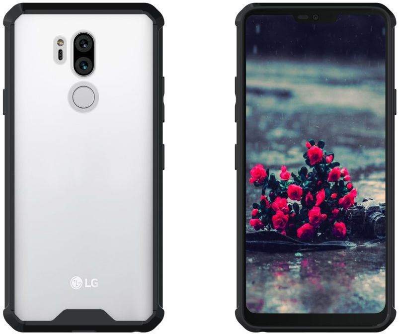 LG G7 Hoesje Armor Backcover Zwart afbeelding 9