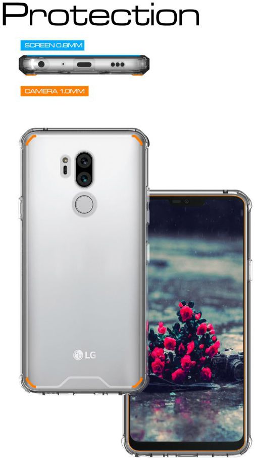 LG G7 Hoesje Armor Backcover Transparant afbeelding 12