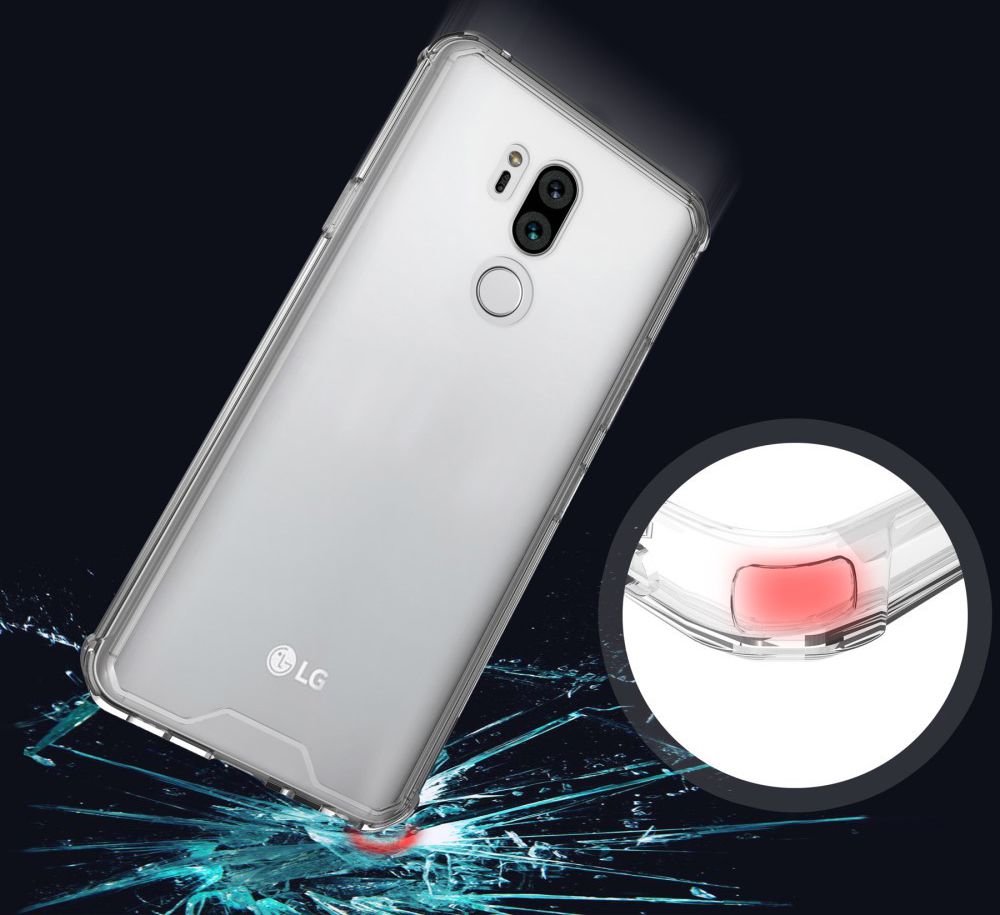 LG G7 Hoesje Armor Backcover Transparant afbeelding 8