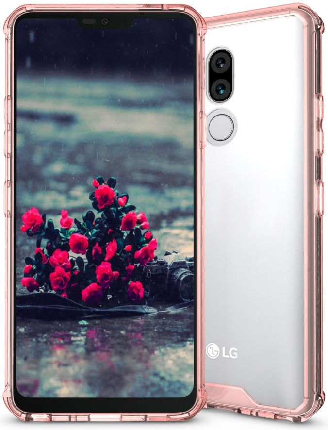 LG G7 Hoesje Armor Backcover Roze afbeelding 3