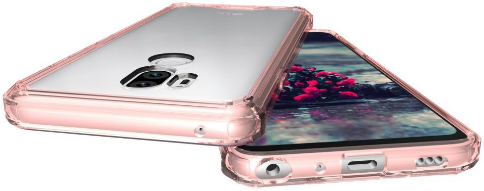 LG G7 Hoesje Armor Backcover Roze afbeelding 4