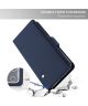 OnePlus 6 Book Cover met Spiegel Blauw