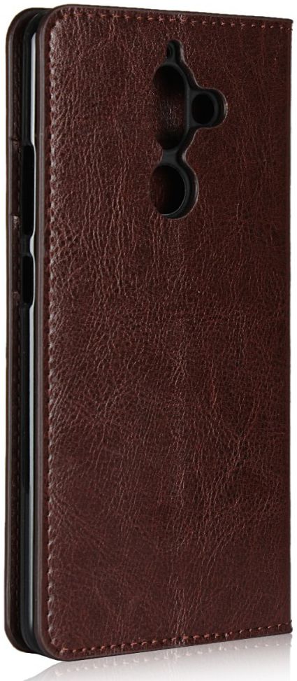 Nokia 7 Plus Echt Leren Book Case Hoesje Bruin afbeelding 6
