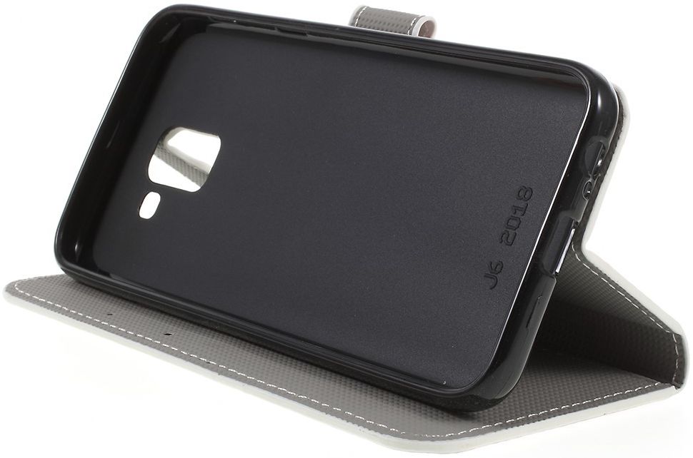 Samsung Galaxy J6 (2018) Portemonnee Hoesje Blossom afbeelding 6