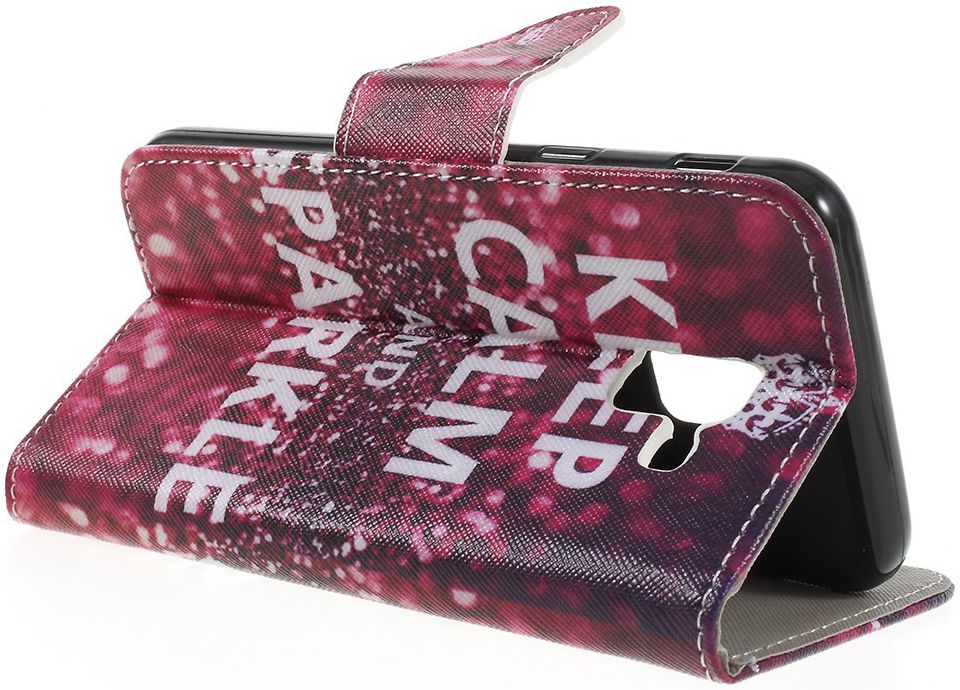 Samsung Galaxy J6 (2018) Portemonnee Hoesje Sparkle afbeelding 7