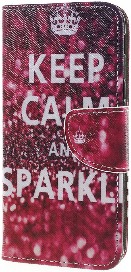 Samsung Galaxy J6 (2018) Portemonnee Hoesje Sparkle afbeelding 4