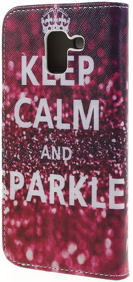 Samsung Galaxy J6 (2018) Portemonnee Hoesje Sparkle afbeelding 5