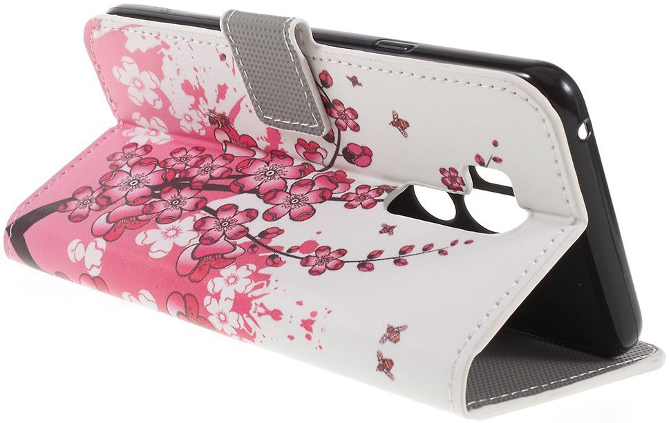 LG G7 ThinQ Portemonnee Hoesje Blossom afbeelding 2