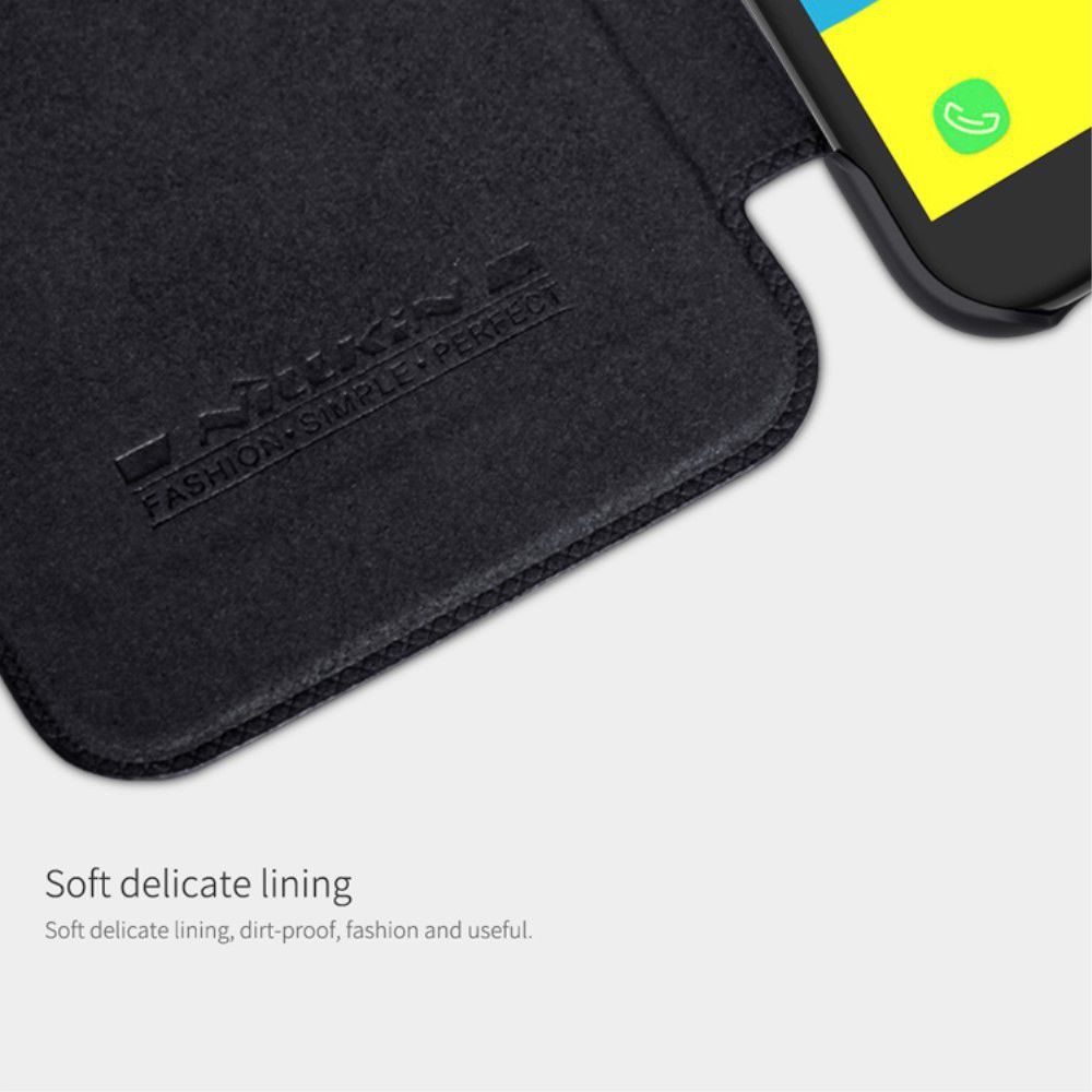 Nillkin Qin Series Flip Hoesje Samsung Galaxy J6 (2018) Zwart afbeelding 10