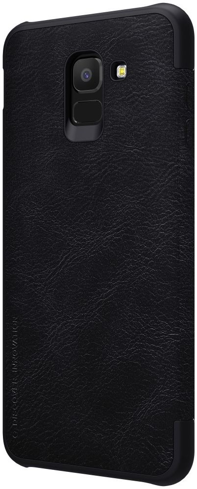 Nillkin Qin Series Flip Hoesje Samsung Galaxy J6 (2018) Zwart afbeelding 5