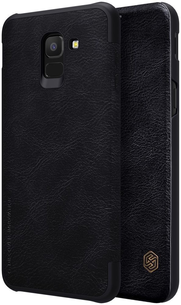 Nillkin Qin Series Flip Hoesje Samsung Galaxy J6 (2018) Zwart afbeelding 7
