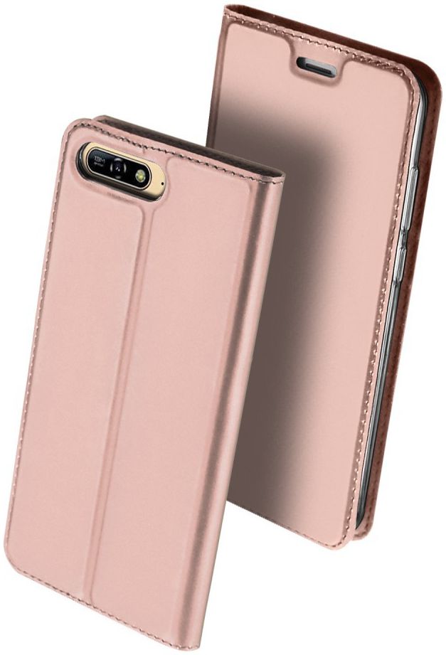 Dux Ducis Book Case Honor 7A / Huawei Y6 (2018) Hoesje Roze Goud afbeelding 11