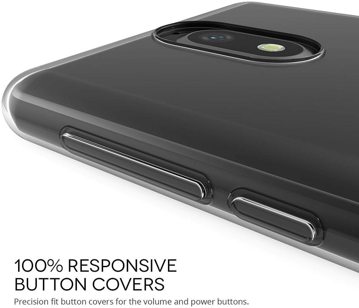 Nokia 3.1 Hoesje Dun TPU Transparant afbeelding 3