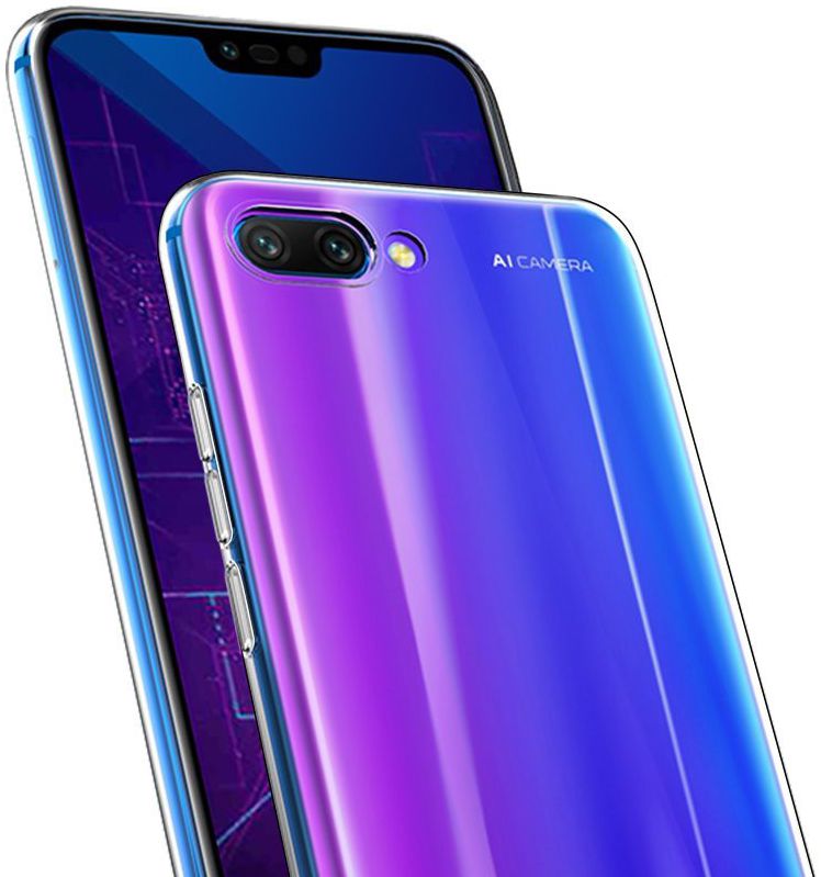 Honor 10 Hoesje Dun TPU Transparant afbeelding 4
