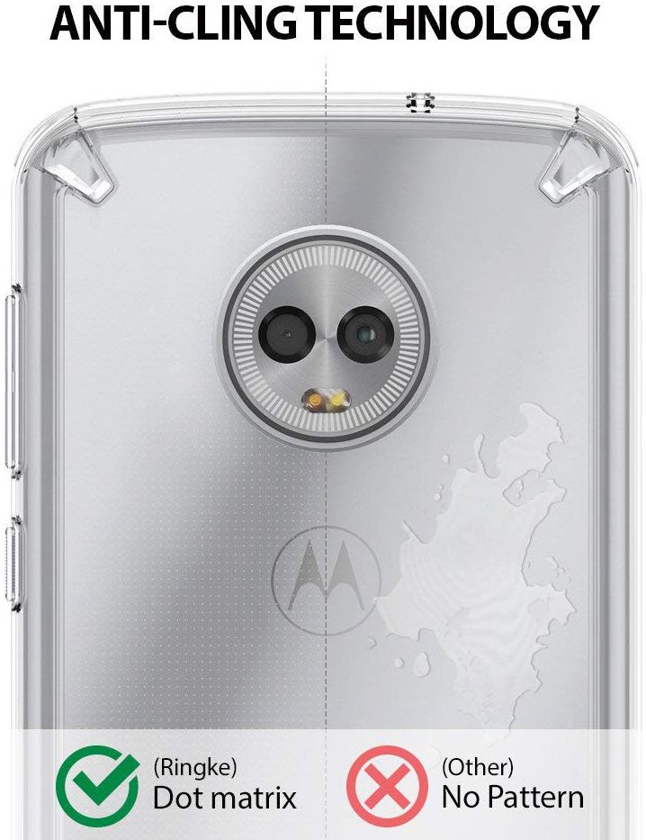 Ringke Fusion Motorola Moto G6 Hoesje Doorzichtig Clear afbeelding 4