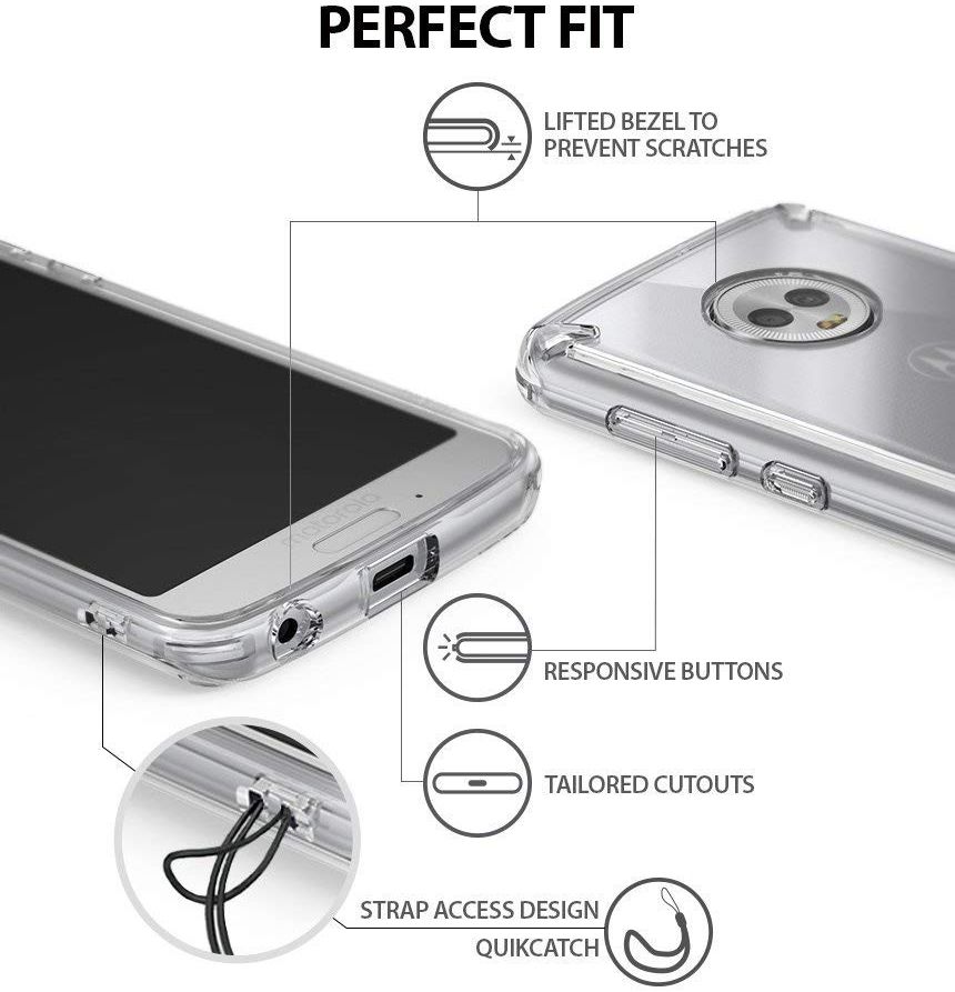 Ringke Fusion Motorola Moto G6 Hoesje Doorzichtig Clear afbeelding 7