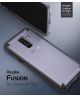 Ringke Fusion Galaxy A6 Plus (2018) Hoesje Doorzichtig Zwart