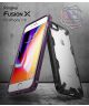 Ringke Fusion X Apple iPhone 7 / 8 Hoesje Doorzichtig Zwart