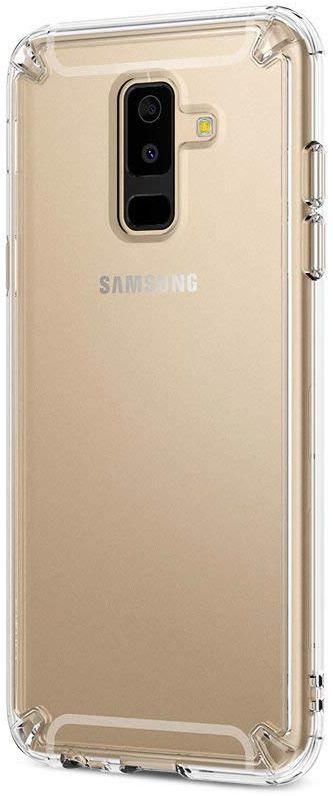 Ringke Fusion Galaxy A6 Plus (2018) Hoesje Doorzichtig Transparant afbeelding 1