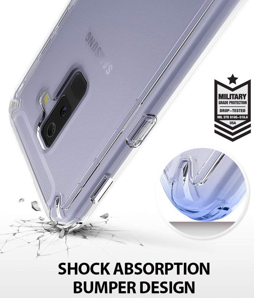 Ringke Fusion Galaxy A6 Plus (2018) Hoesje Doorzichtig Transparant afbeelding 7