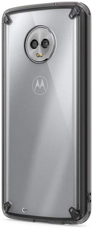 Ringke Fusion Motorola Moto G6 Hoesje Doorzichtig Zwart afbeelding 1