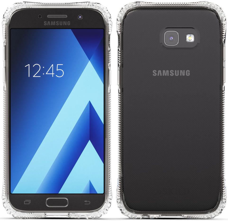 SoSkild Samsung Galaxy A6 Transparant Hoesje Absorb Impact Backcover afbeelding 5