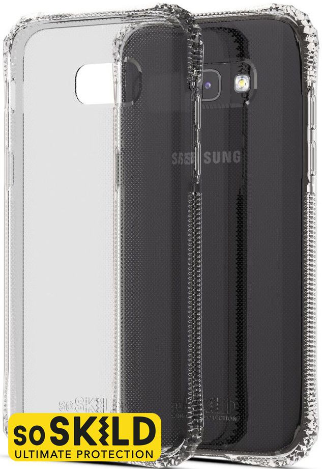 SoSkild Samsung Galaxy A6 Transparant Hoesje Absorb Impact Backcover afbeelding 1