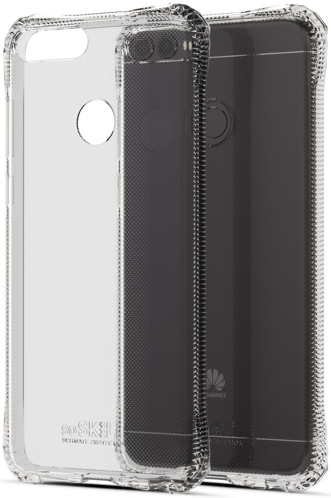 SoSkild Huawei P20 Lite Transparant Hoesje Absorb Impact Backcover afbeelding 3