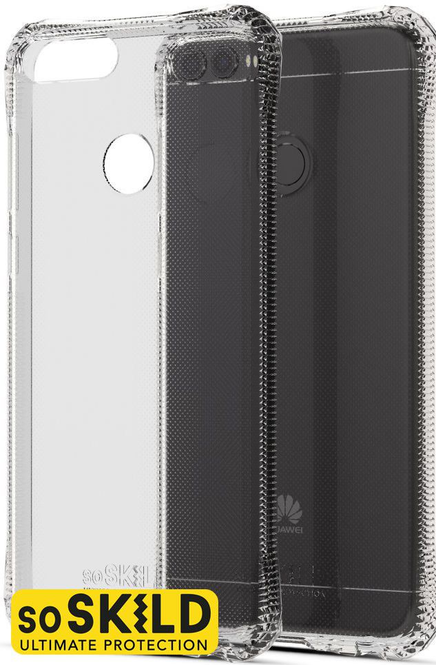 SoSkild Huawei P20 Lite Transparant Hoesje Absorb Impact Backcover afbeelding 1