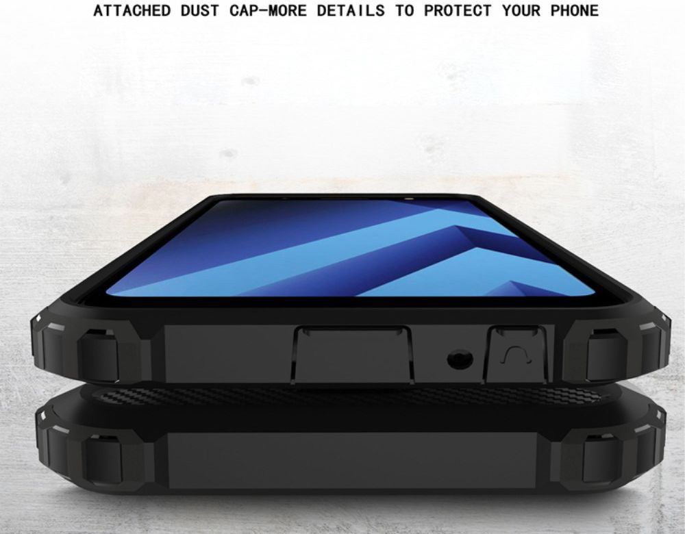 Samsung Galaxy A6 Hybride Hoesje Wit afbeelding 7