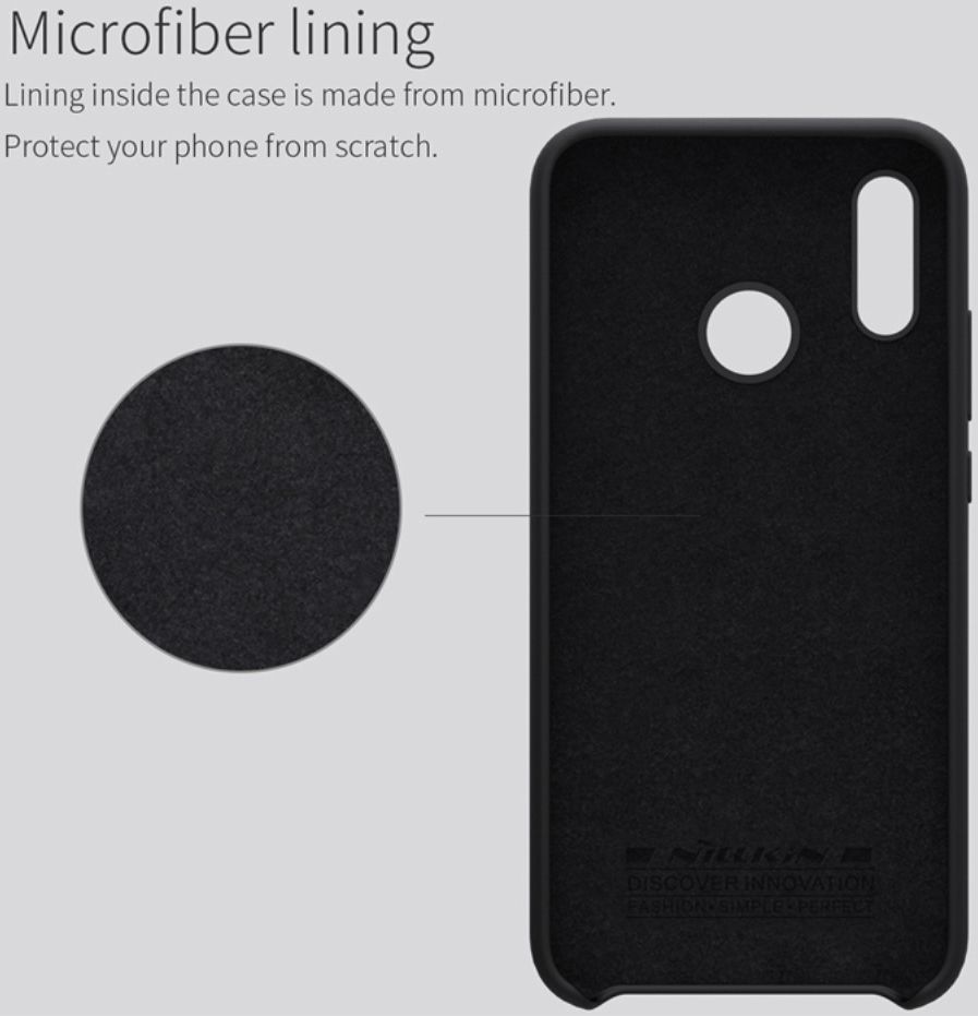 Nillkin Flex Pure Siliconen Cover Huwei P20 Lite Zwart afbeelding 11