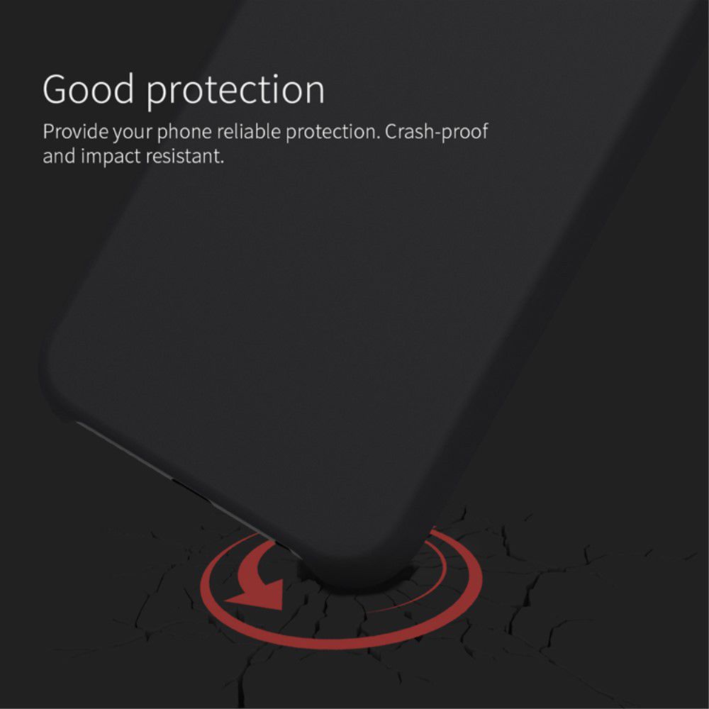 Nillkin Flex Pure Siliconen Cover Huwei P20 Lite Zwart afbeelding 2