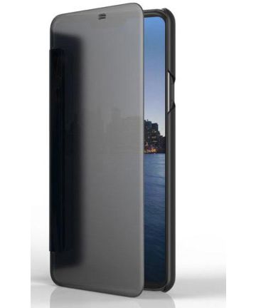 LG G7 CleanUp Book Case Hoesje Zwart Hoesjes