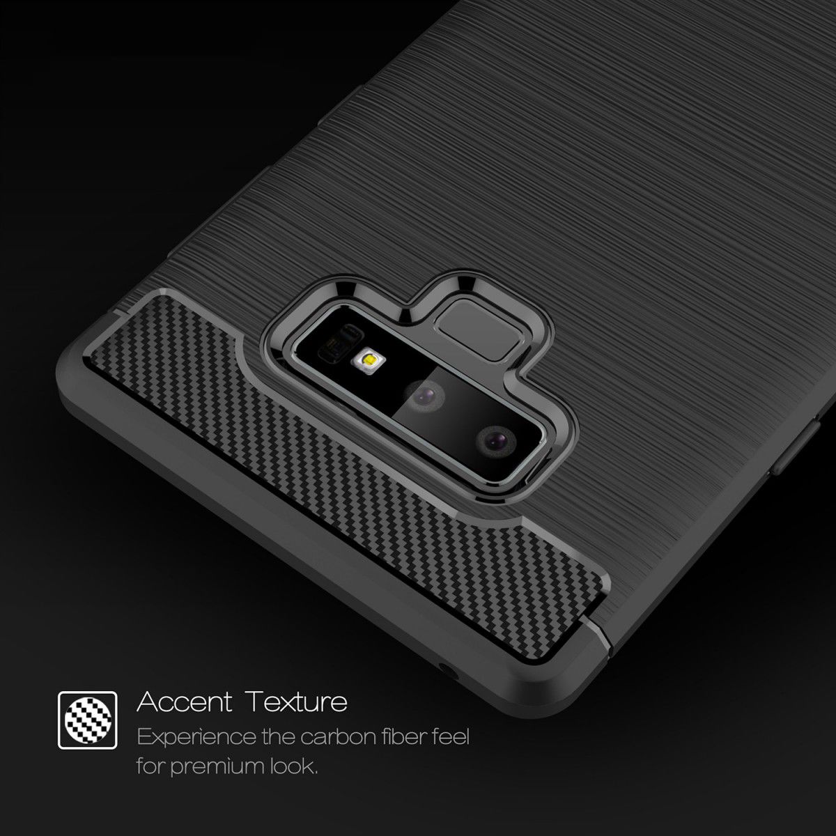 Samsung Galaxy Note 9 Geborsteld TPU Hoesje Rood afbeelding 8