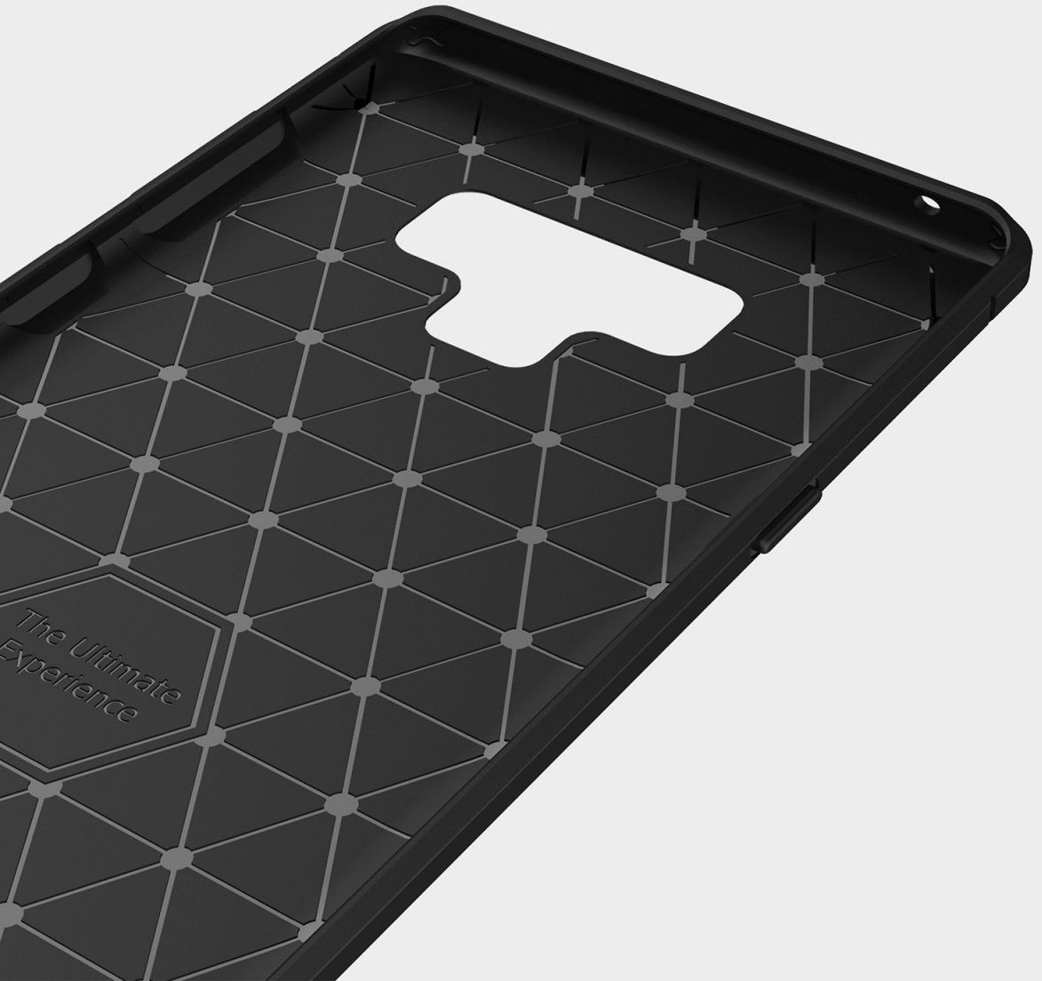 Samsung Galaxy Note 9 Geborsteld TPU Hoesje Rood afbeelding 9