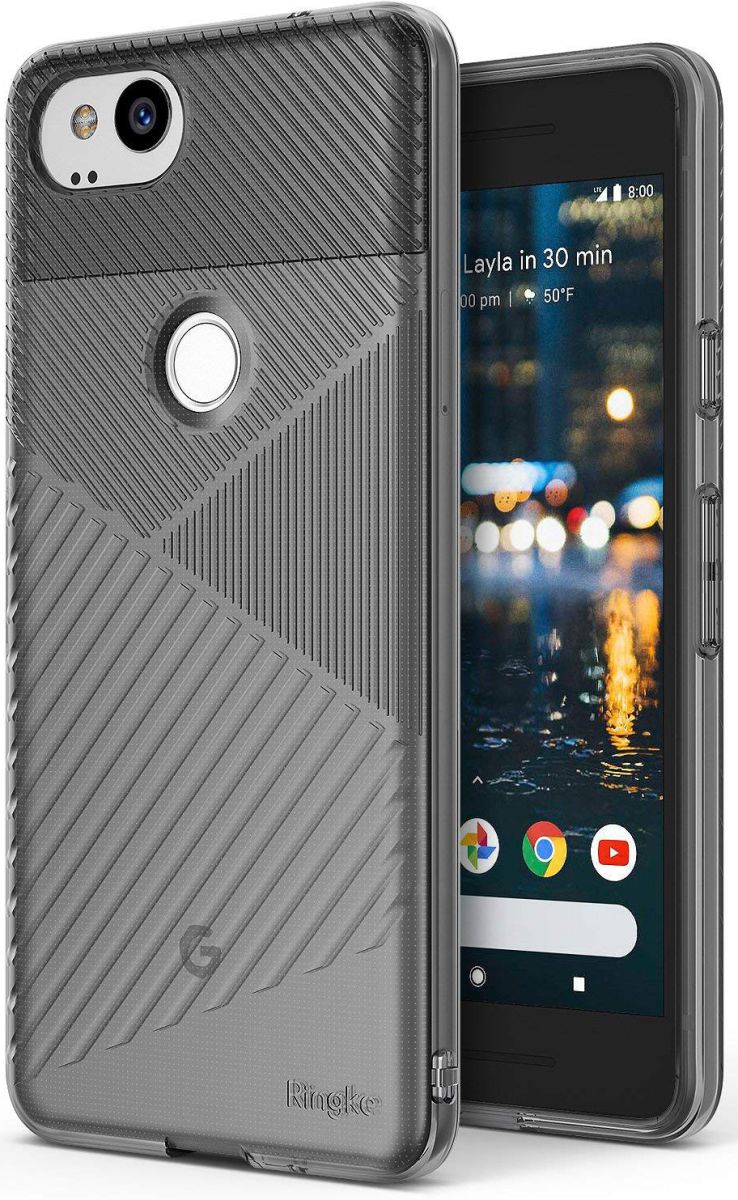 Ringke Bevel Google Pixel 2 Smoke Black afbeelding 1