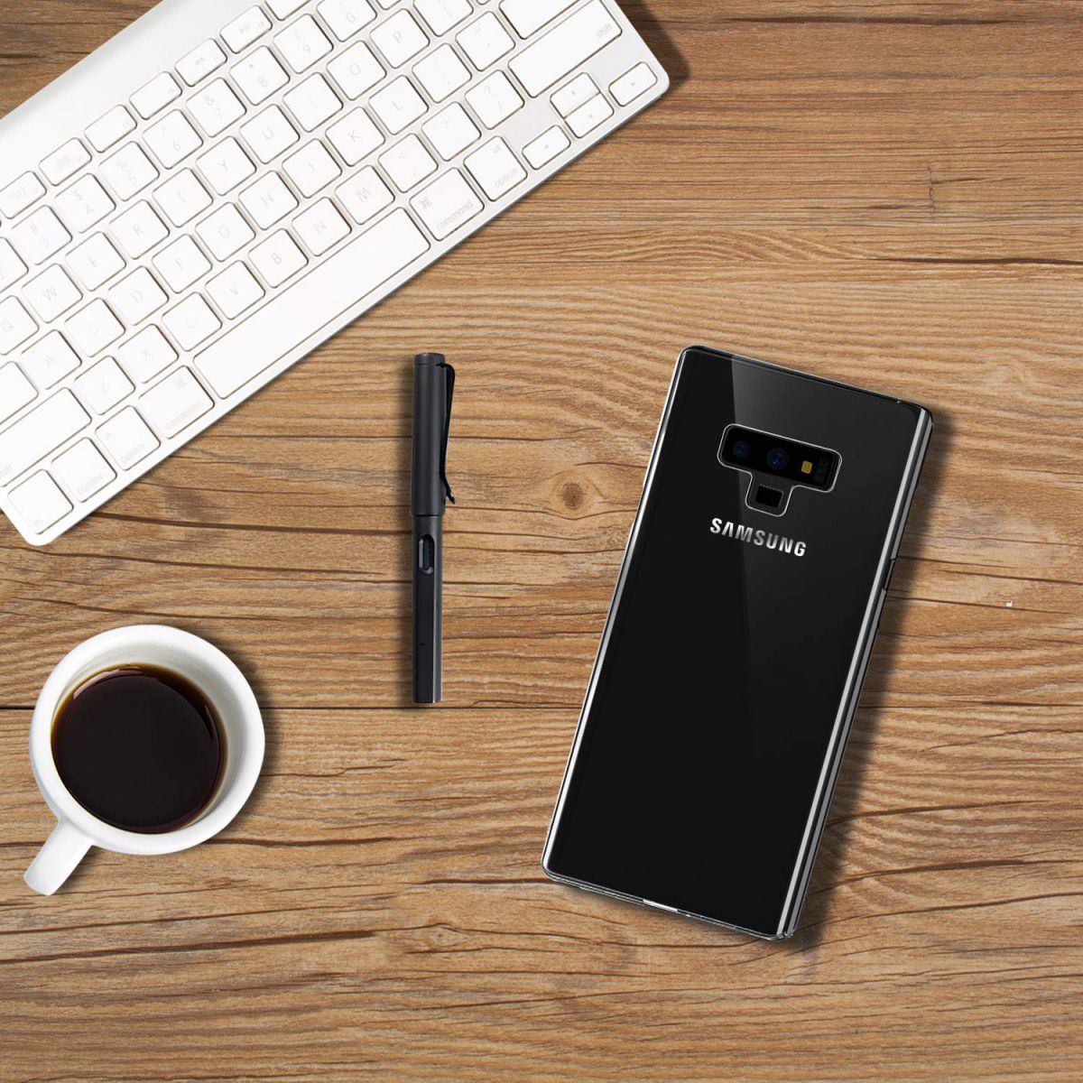 Samsung Galaxy Note 9 Hard Case Transparant afbeelding 7