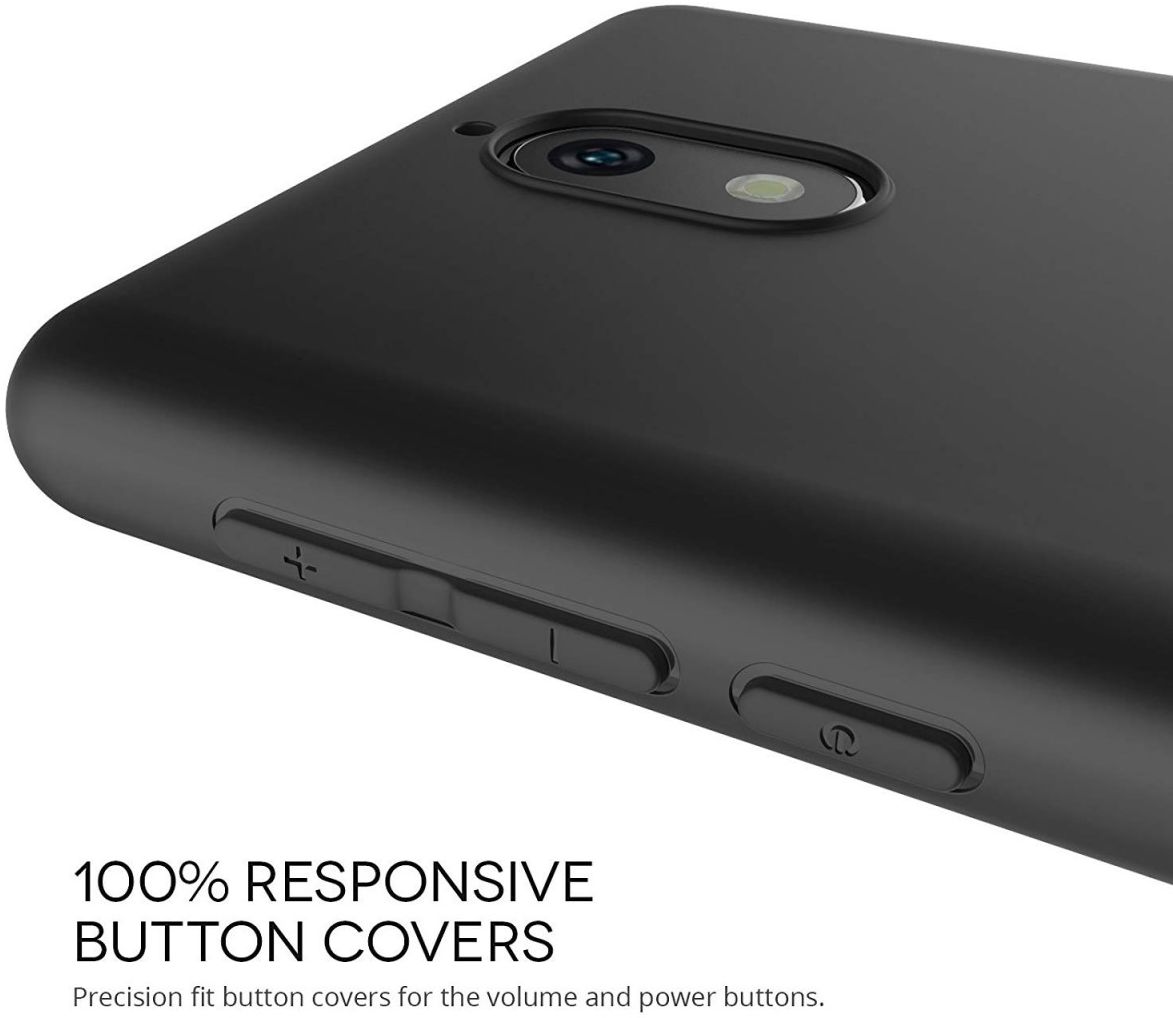Nokia 3.1 TPU Hoesje Zwart afbeelding 8