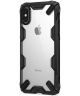 Ringke Fusion X Apple iPhone X Hoesje Doorzichtig Zwart